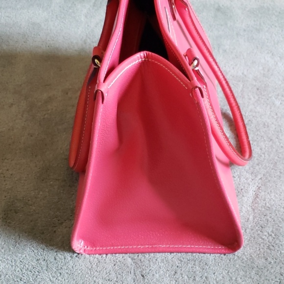 Kate Spade hot pink large leather satchel - Picture 7 of 8
